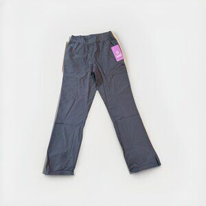 Med Couture Yoga Quick Dry Stretch Women's Scrub Pants -Small (tall)- Pewter